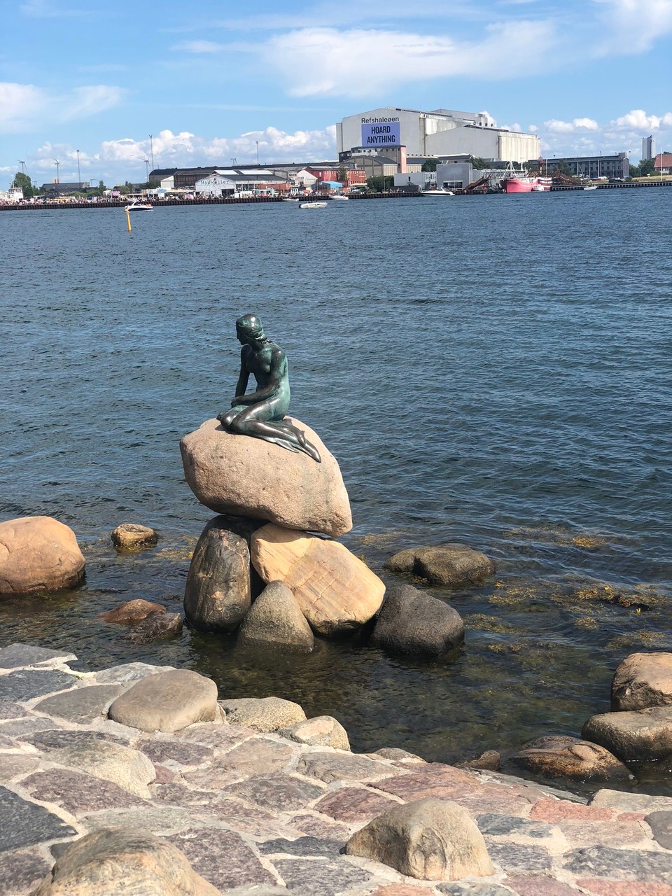 Denmark - Copenhagen - The little mermaid statue