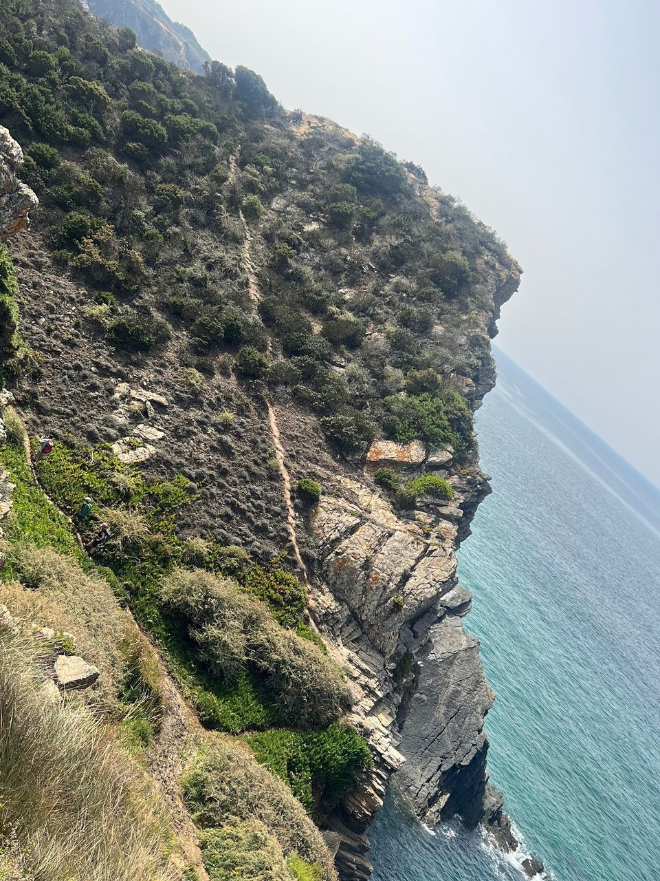 Portugal - São Teotónio - Und dann da wieder hoch…