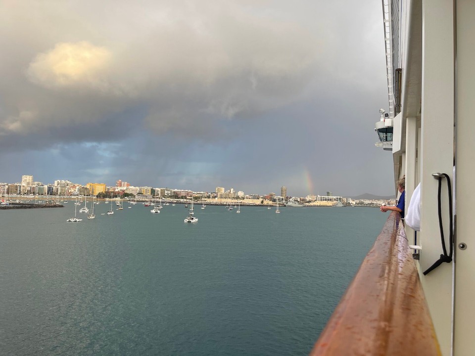 Spanien - Las Palmas de Gran Canaria - Begrüsst vom Regenbogen