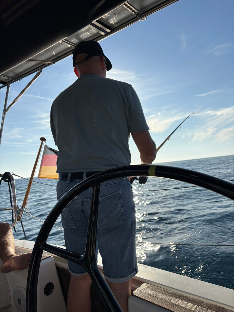 Slowenien - Izola - Marcus versucht wieder sein Angelglück