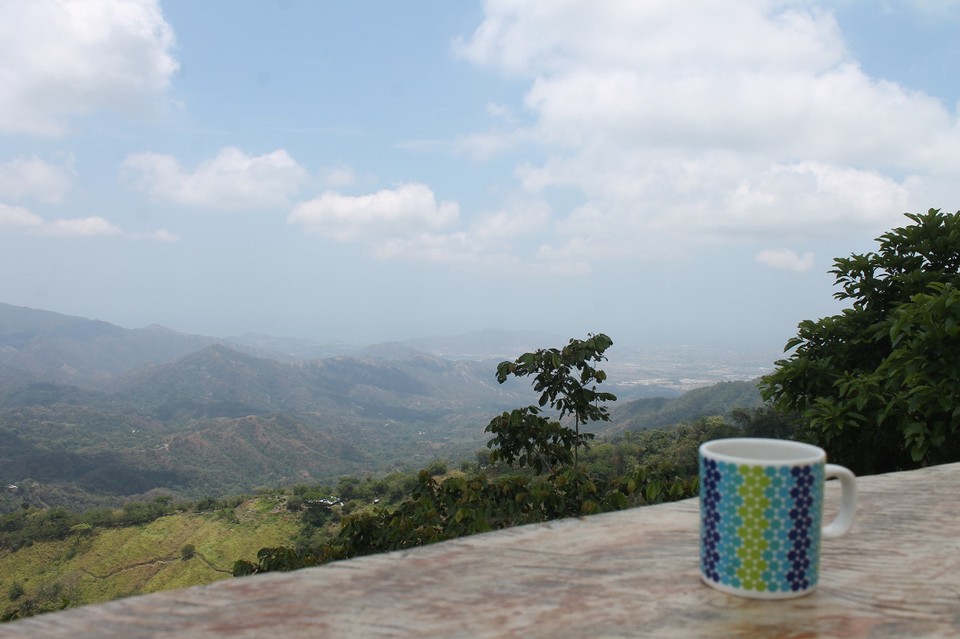 Kolumbien - Paso Del Mango - Noch schnell einen Kaffee...