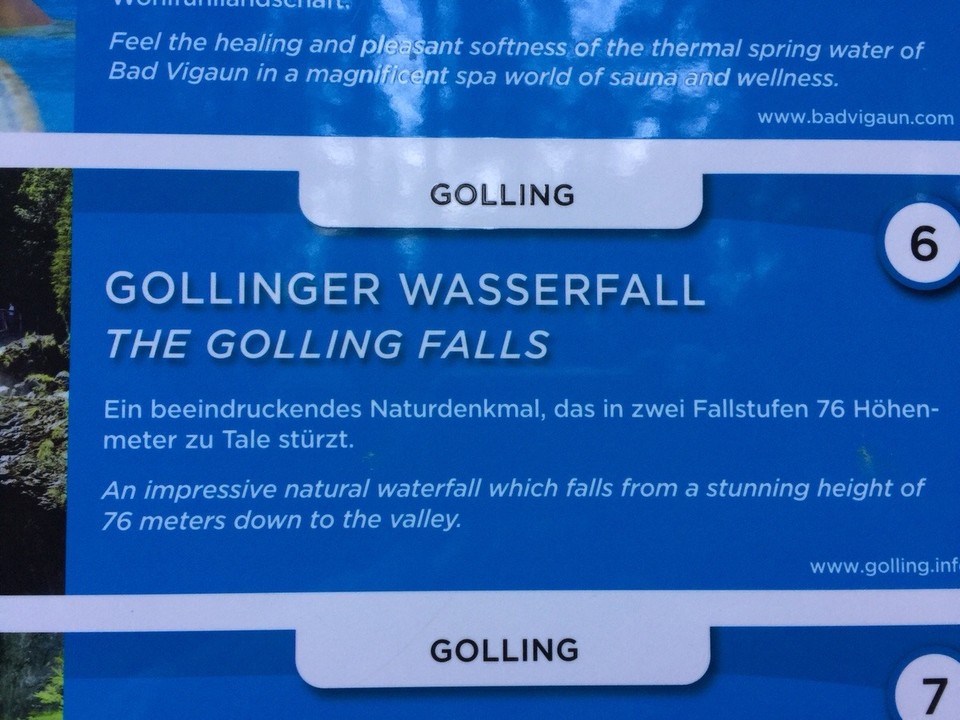 Österreich - Golling an der Salzach - 