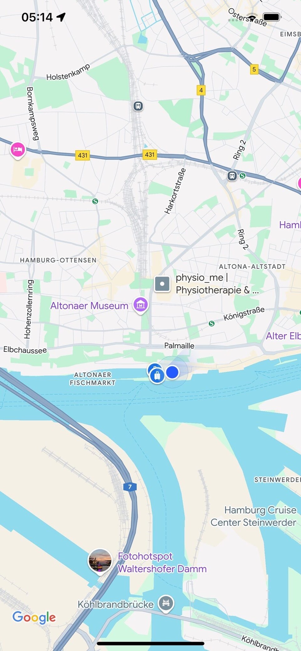 Deutschland - Hamburg - Anlandung in Hamburg
