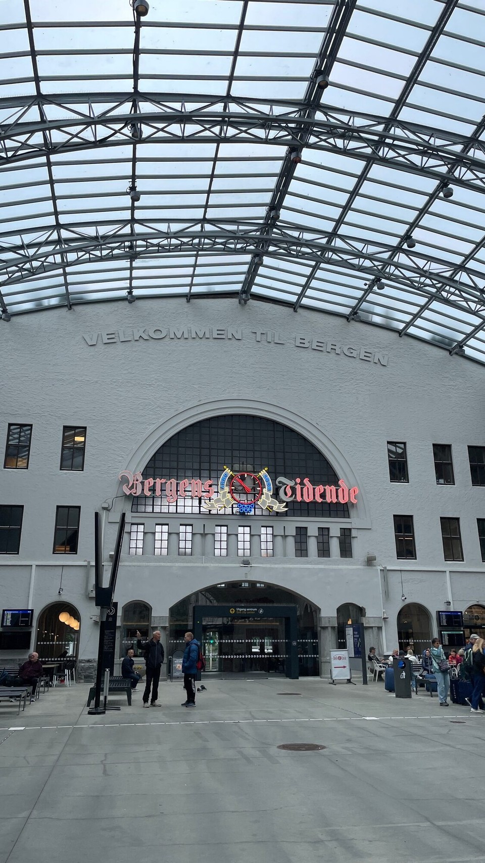 Norwegen - Bergen - Bahnhof Bergen