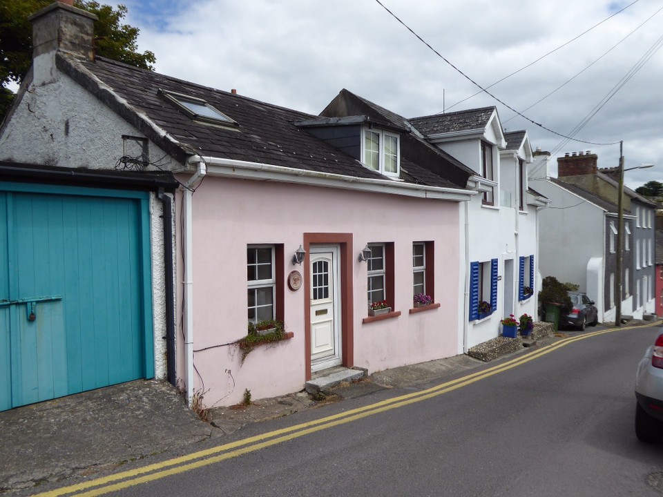 Ireland - Kinsale - The path climbs before descending into Summer Cove and climbing again to the castle.