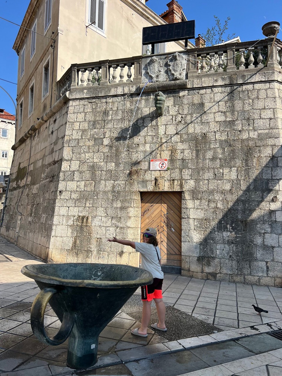 Kroatien - Split - Stadtmauer von Split