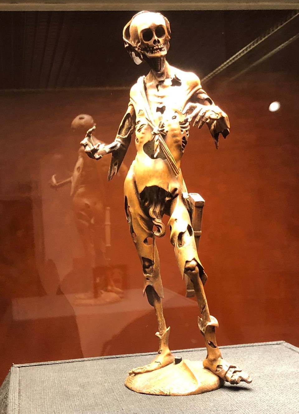 Deutschland - Ruderting - Tote Figur Mittelalter Ausstellung