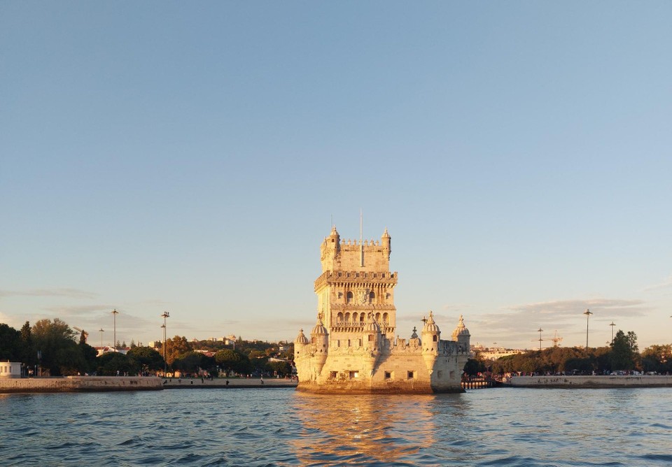 Portugal - Lissabon - "Torre de Belém" - mittelalterliche Verteidigungsturm