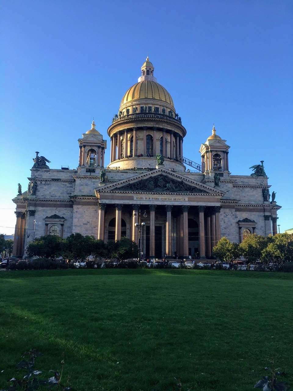 Russia - Moscow - St. Issac, plezala okoli 200 stopnic za razgled nad mestom.