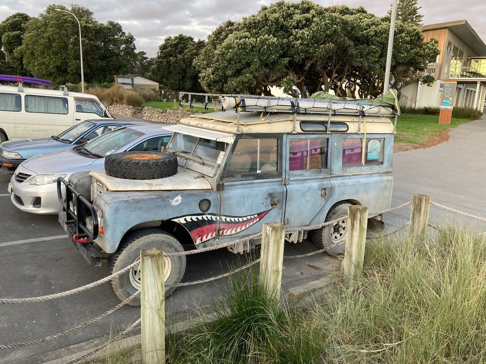 Neuseeland - Gisborne - Interessantes Auto 😅