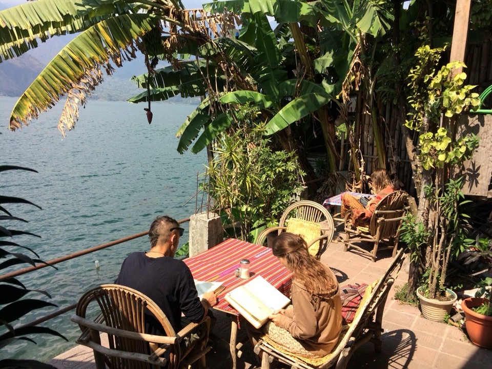 Guatemala - San Pedro La Laguna - Chilloutzone!