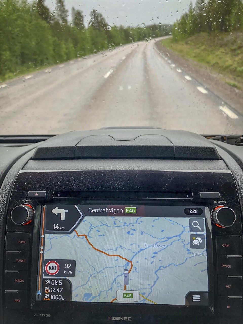 Norwegen - Karasjok - ... nur noch 1'000 km bis zum Nordkapp.