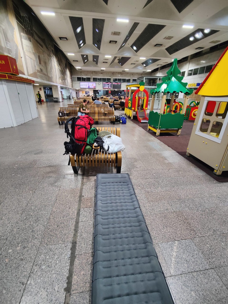 Russland - Moskva - Meine Schlafeinheit am Bahnhof 