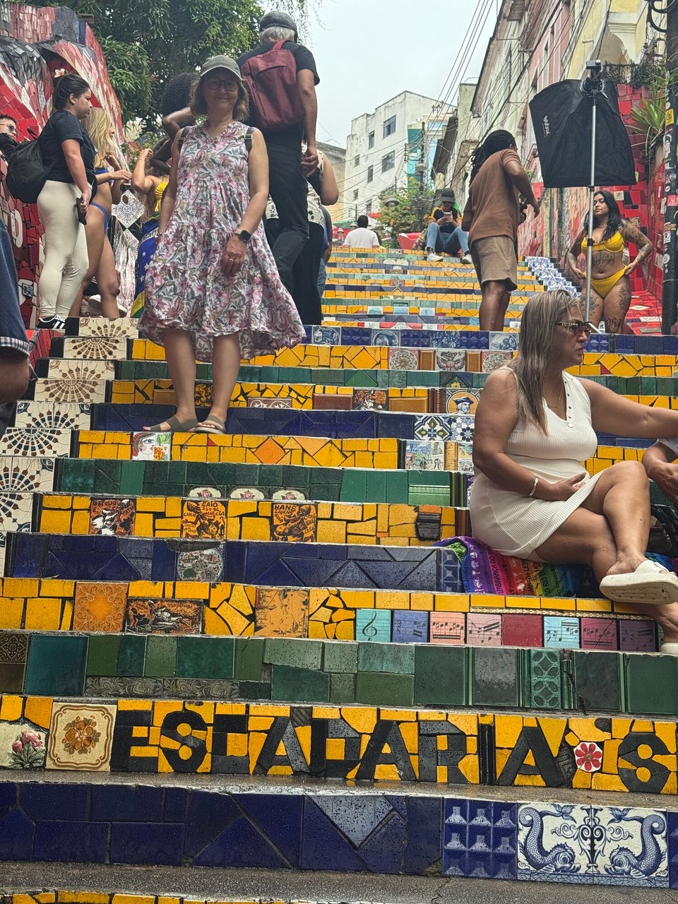 Brasilien - Rio de Janeiro - Rios berühmte Treppen - Escadaria Selarón