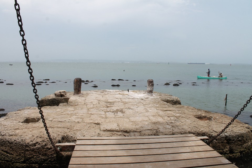 Kolumbien - Cartagena - Der ehemalige Hauptzugang vom Wasser mit Zugbrücke