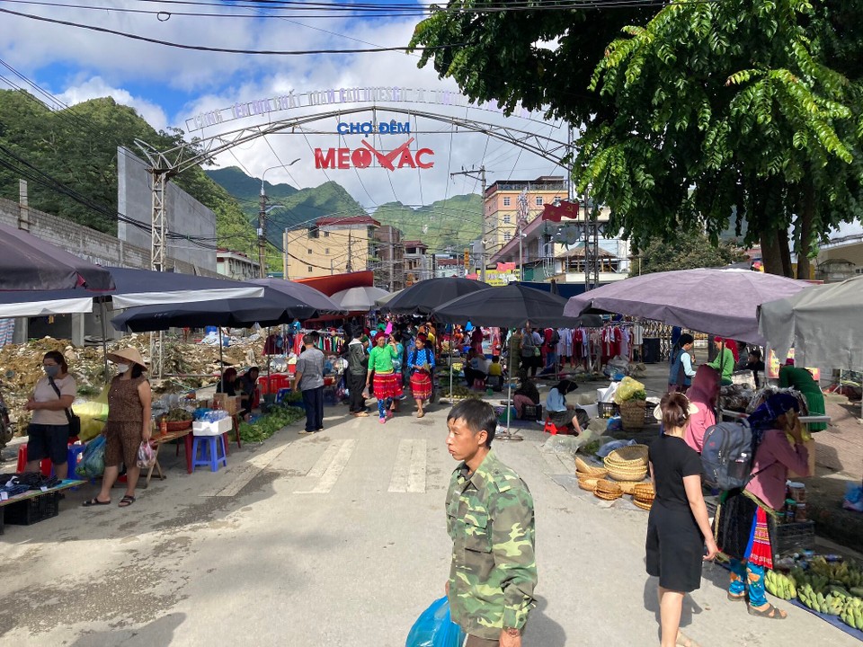 Vietnam - Meo Vac - Sonntagsmarkt