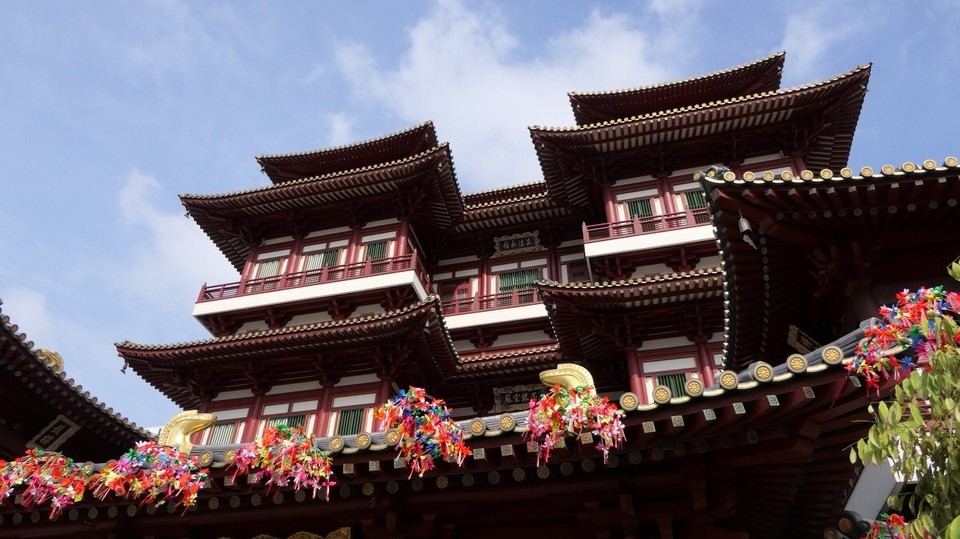 Singapur -  - Buddha Tooth Relic Temple