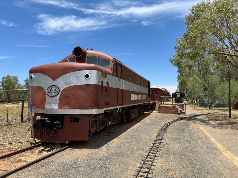 Australien - Arumbera - The old Ghan Railway