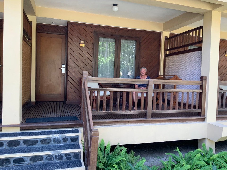 Indonesien - Kabupaten Lombok Barat - Unser Bungalow ist echt gut, hier bleiben wir die nächsten 6 Nächte.
