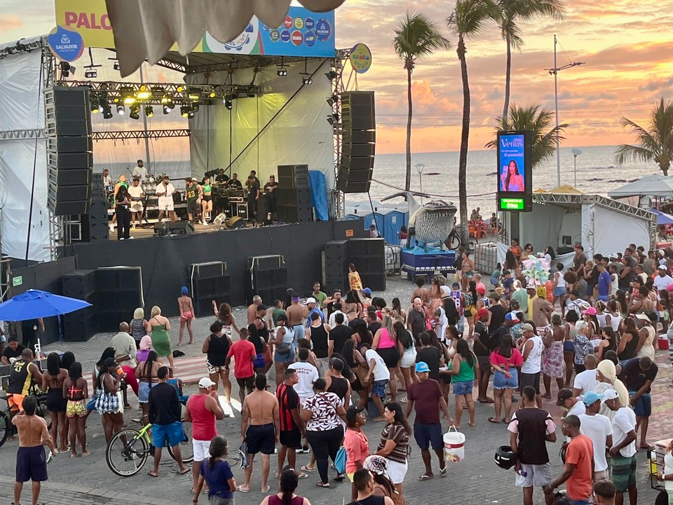 Brasilien - Salvador - Ziege von der heißen Platte Grill