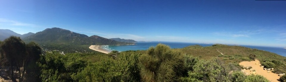 Australia - Tidal River - Hike view. 