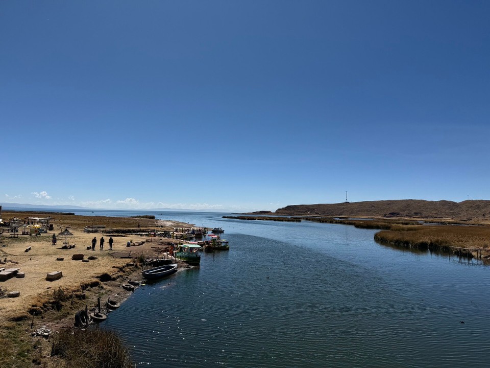 Bolivien - La Paz - Grenzfluss