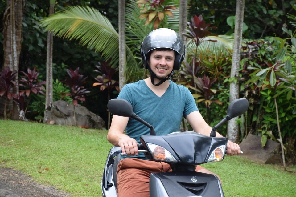 Cookinseln - Rarotonga - Rollerausflug