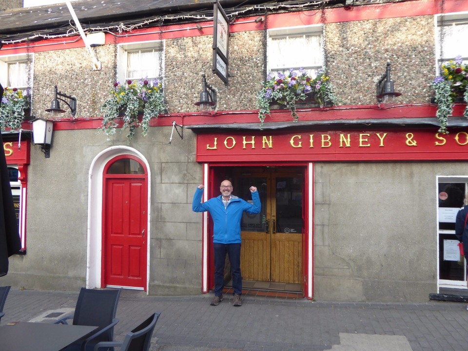 Ireland - Malahide - Good to be back for a couple of pints of Guinness.