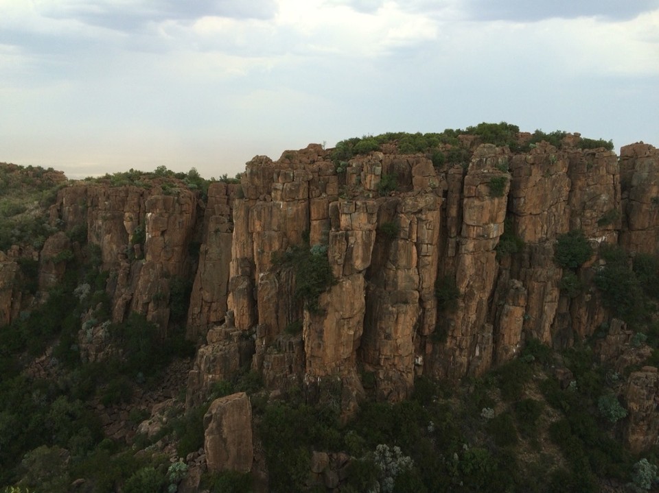 Südafrika - Graaff-Reinet - Starker Sturm kam auf und wir mussten unsere Hiking Tour abbrechen