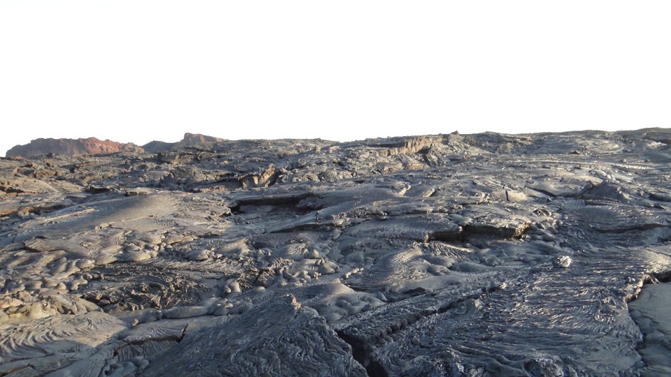 Ecuador - Santiago Island - Lava field