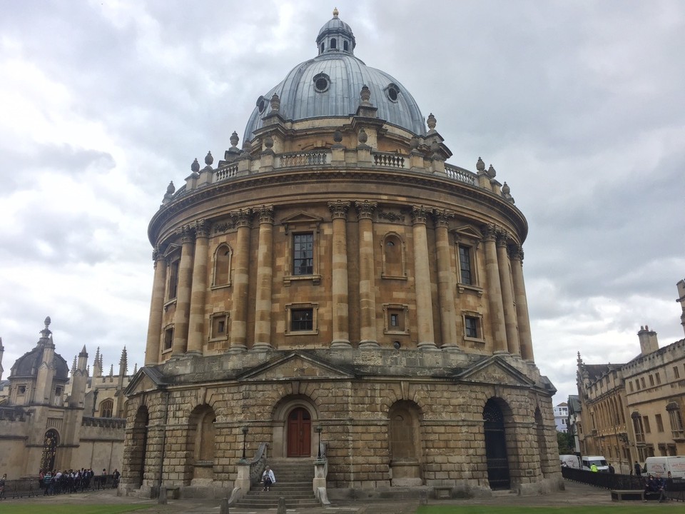 United Kingdom - Oxford - Radcliffe Camera (Camera, meaning "room" in Latin) - an 18th-century, Palladian-style academic library and reading rooms.