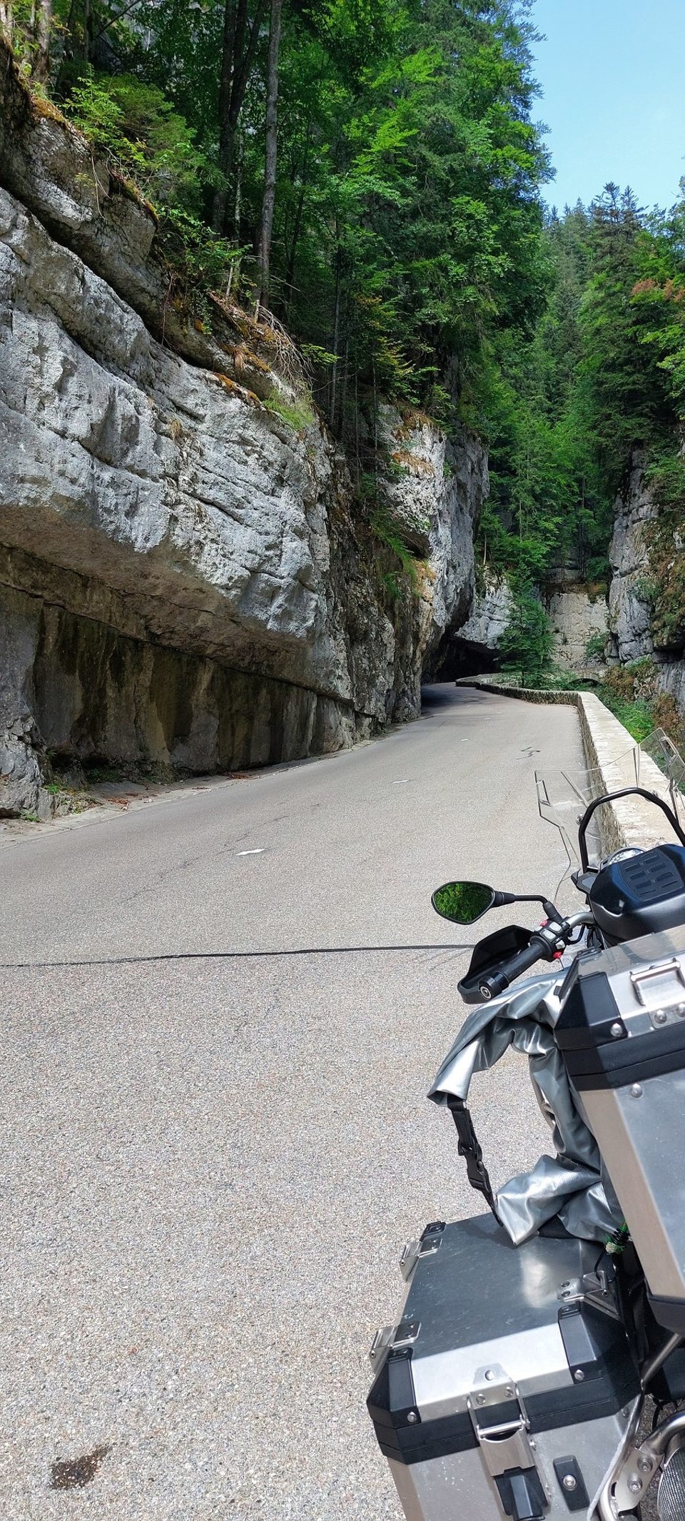 France - Avignon - Gorge la Bourne. Es bleibt spannend 
