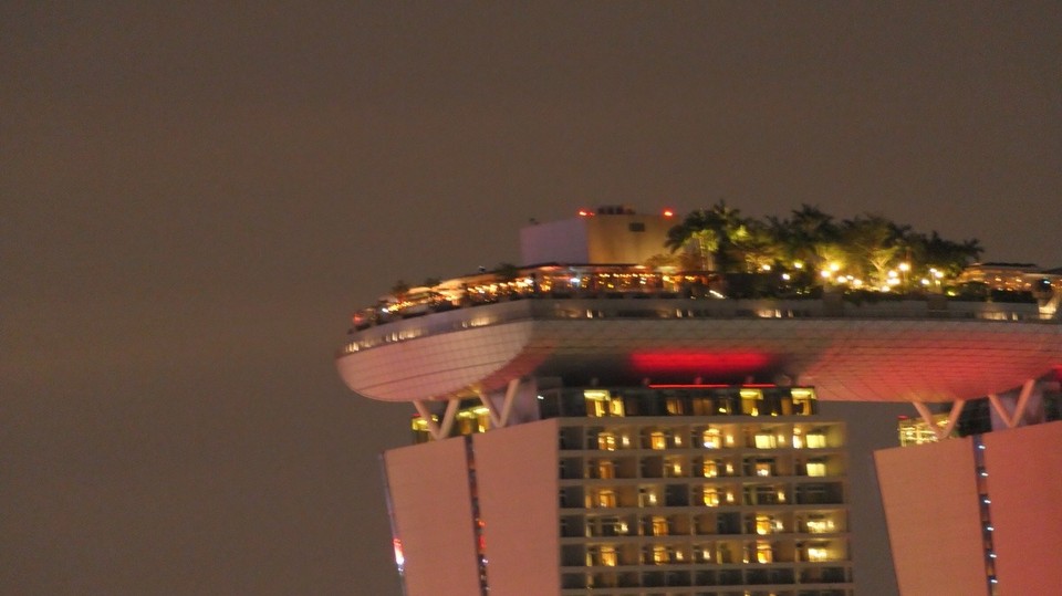 Singapur -  - Abendstimmung