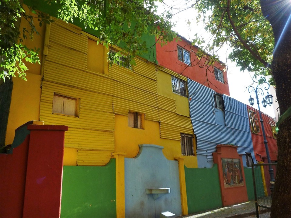 Argentinien - Buenos Aires - Wellblech-Häuser