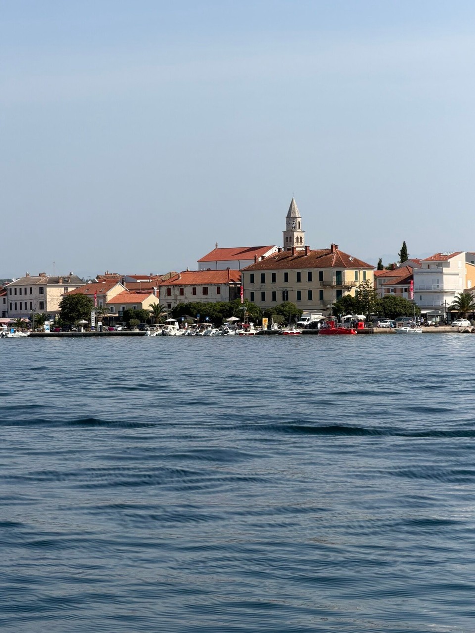 Kroatien - Biograd na Moru - Biograd na Moru vom Wasser aus 