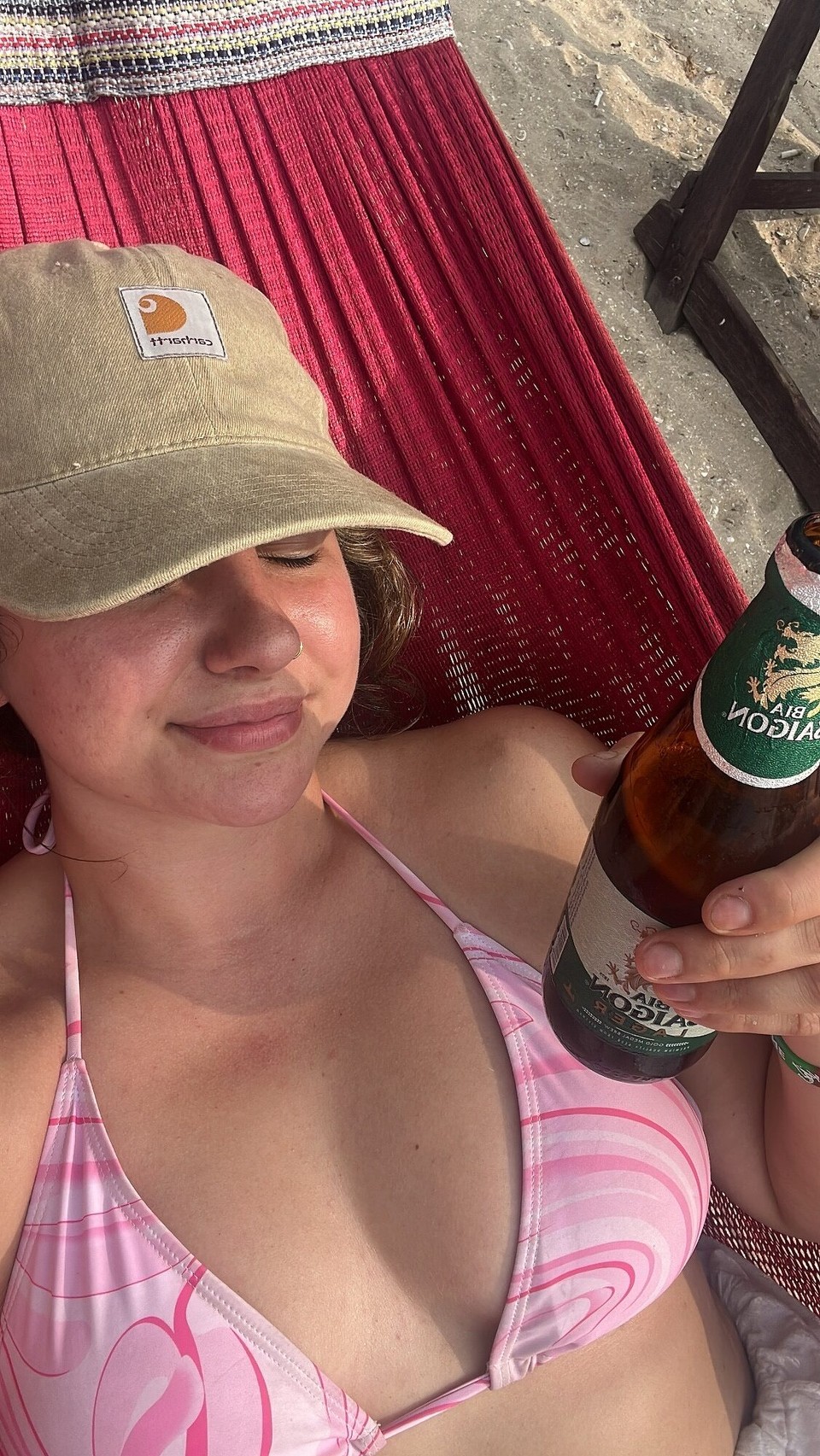 Vietnam - Phan Thiet - Had some a late afternoon beers and then went and got ready. Stayed in the hostel again tonight and played ring of fire and Dobble with a group of girls. Went and sat on the beach and FaceTimed Anna, Jake, Rhys and Sheldon - lots of catching up. Was good to speak to the boys from home ❤️