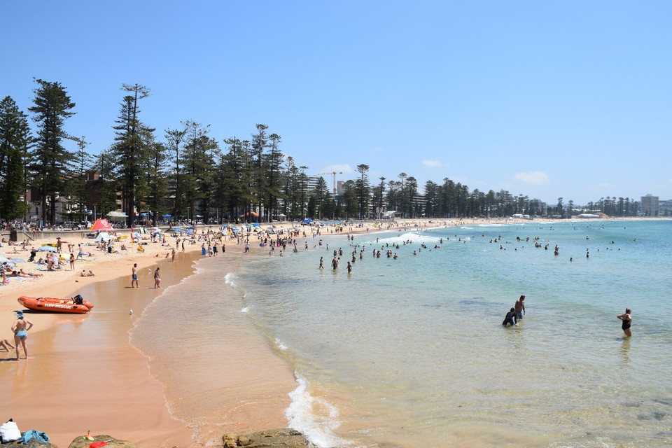 Australien - Sydney - Manly Beach - einer der Stadtstrände Sydneys