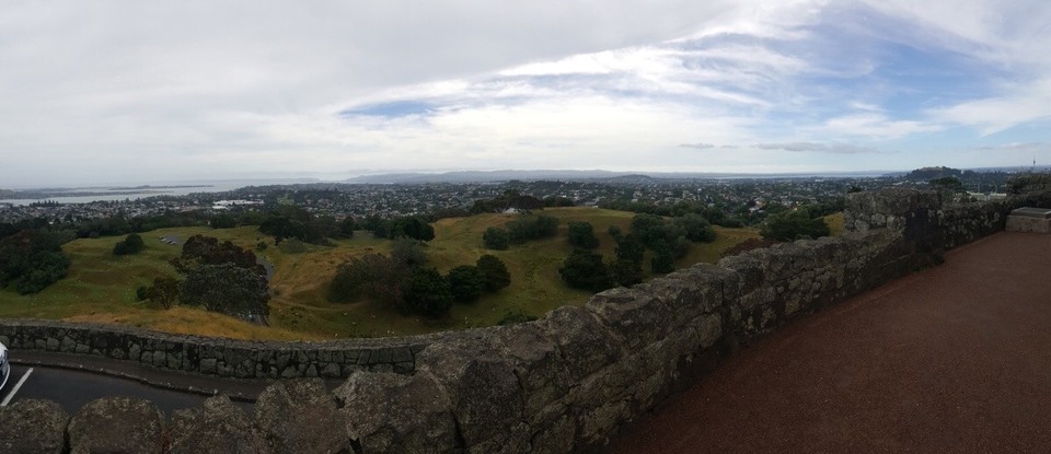 Neuseeland - Auckland - Die Aussicht über Auckland von One Tree Hill aus.