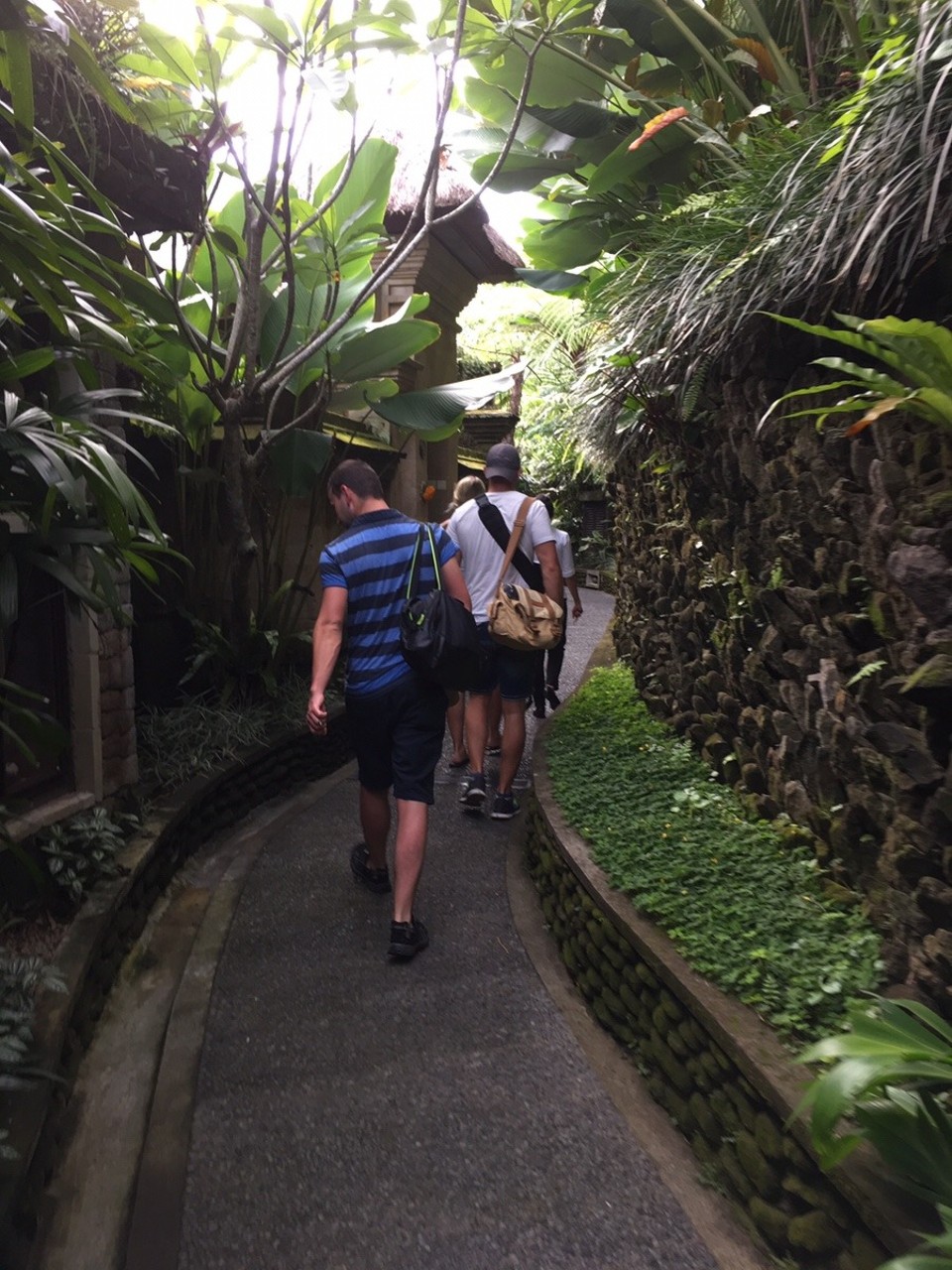 Indonesien - Gianyar - Gang zur Villa