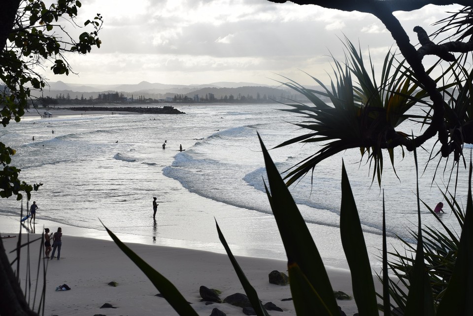 Australien - Coolangatta - Von Coolangatta Beach aus machten wir einen kleinen Spaziergang zur Rainbow Bay