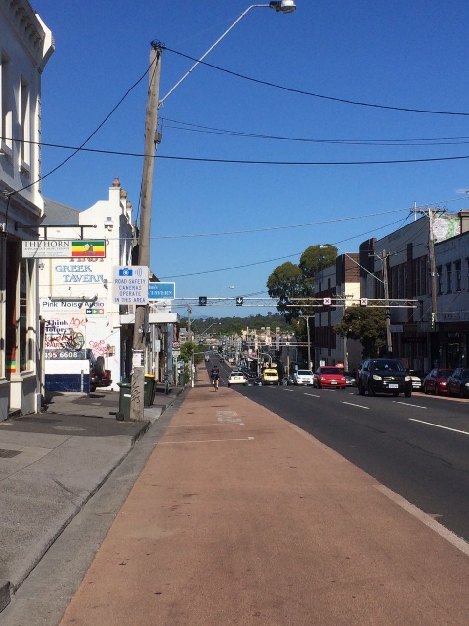 Australia - Fitzroy - In Collingwood you can see very far!