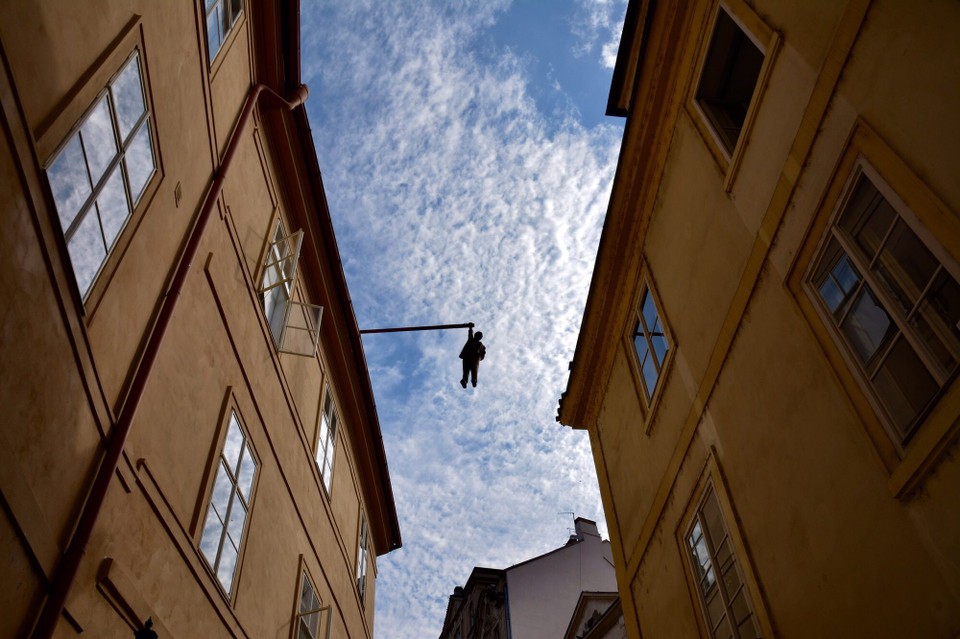 Tschechische Republik - Prag - Hanging Freud