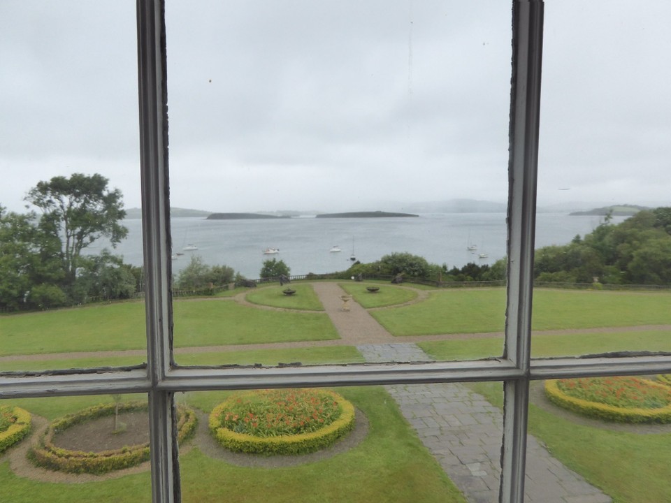 Ireland - Bantry - Upstairs the bedrooms are much lighter, and have magnificent views over Bantry Bay.