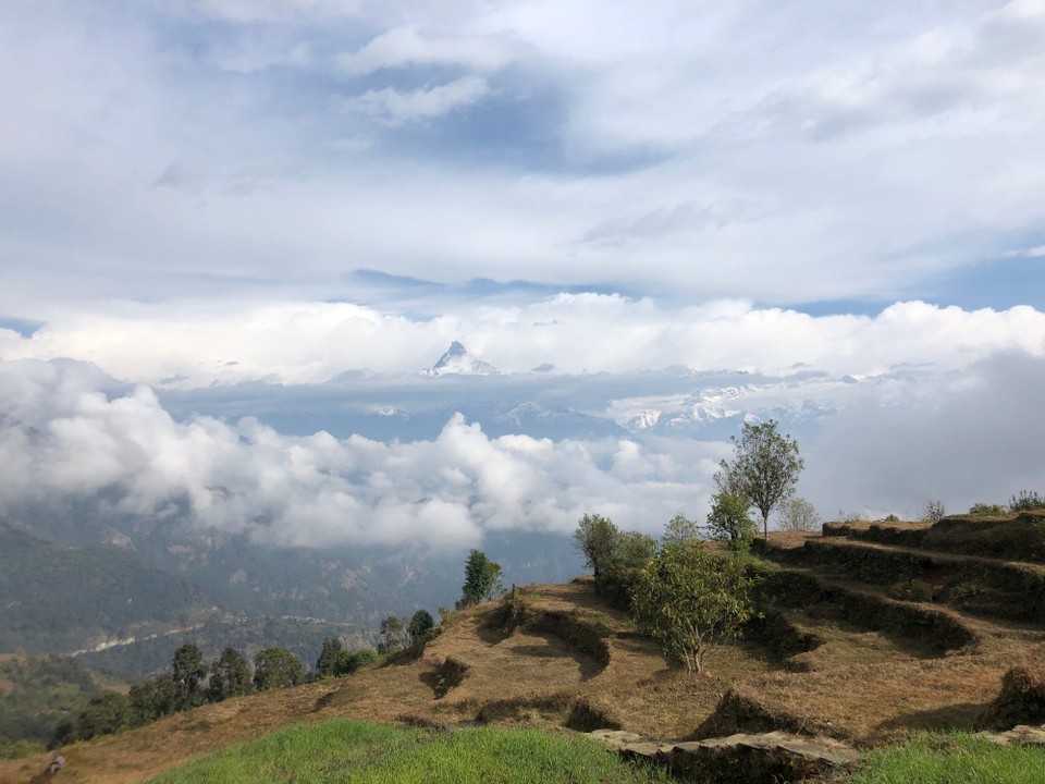 Nepal - Panchase - Über den Wolken 
