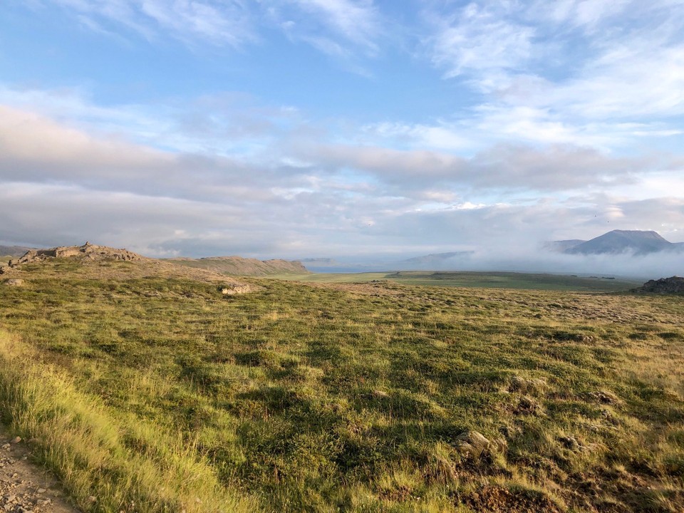 Island - Húnaþing vestra - Es geht bergauf. Oben angekommen, machen wir einen kurzen Stopp... Lohnt sich. 😍😍