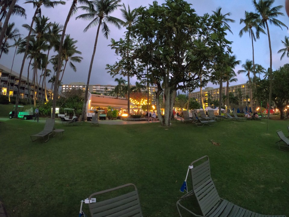 USA - Līhuʻe - Unser Hotel ist an der schönsten Bucht der ganzen Insel.