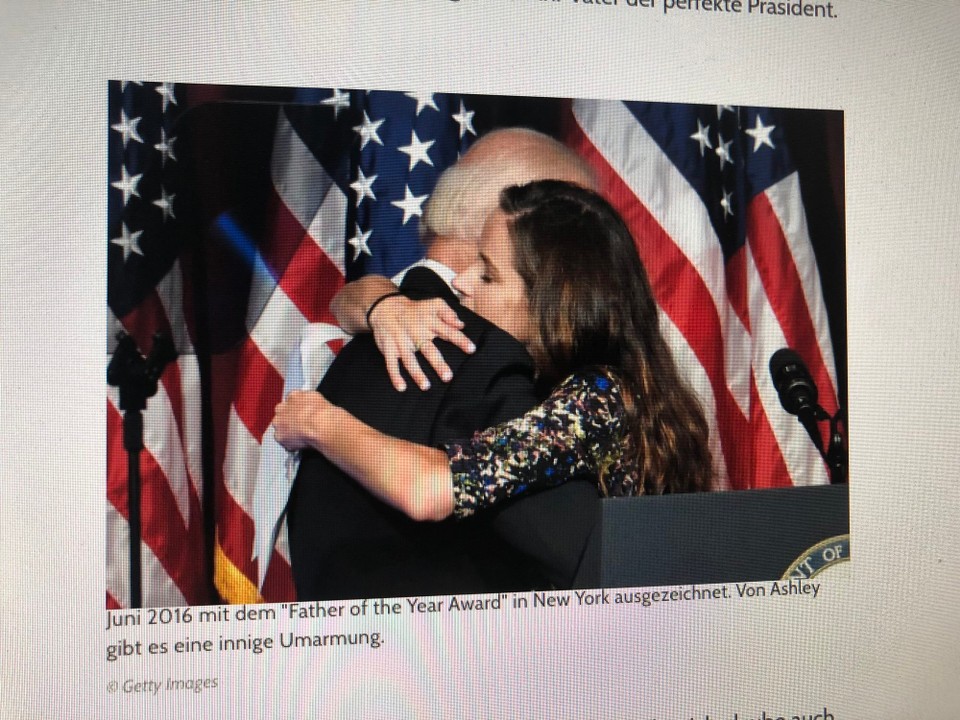 Deutschland - Ludwigshafen - Biden mit Tochter 🤗