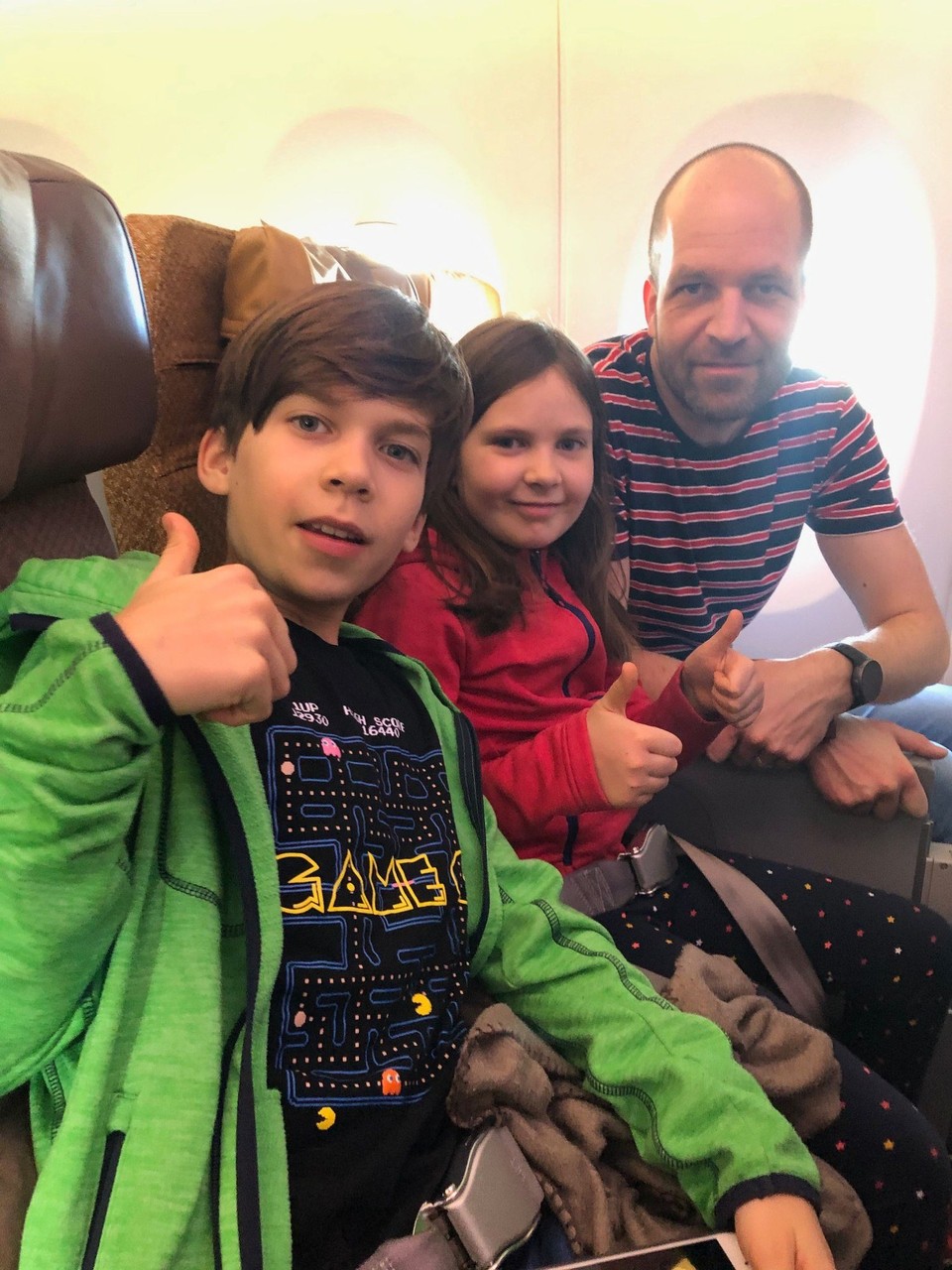 Singapur - Singapur - Etwas weniger Platz als auf dem letzten Flug!