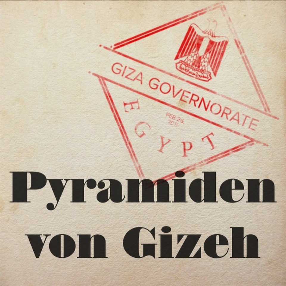 Ägypten - Pyramiden von Gizeh - 