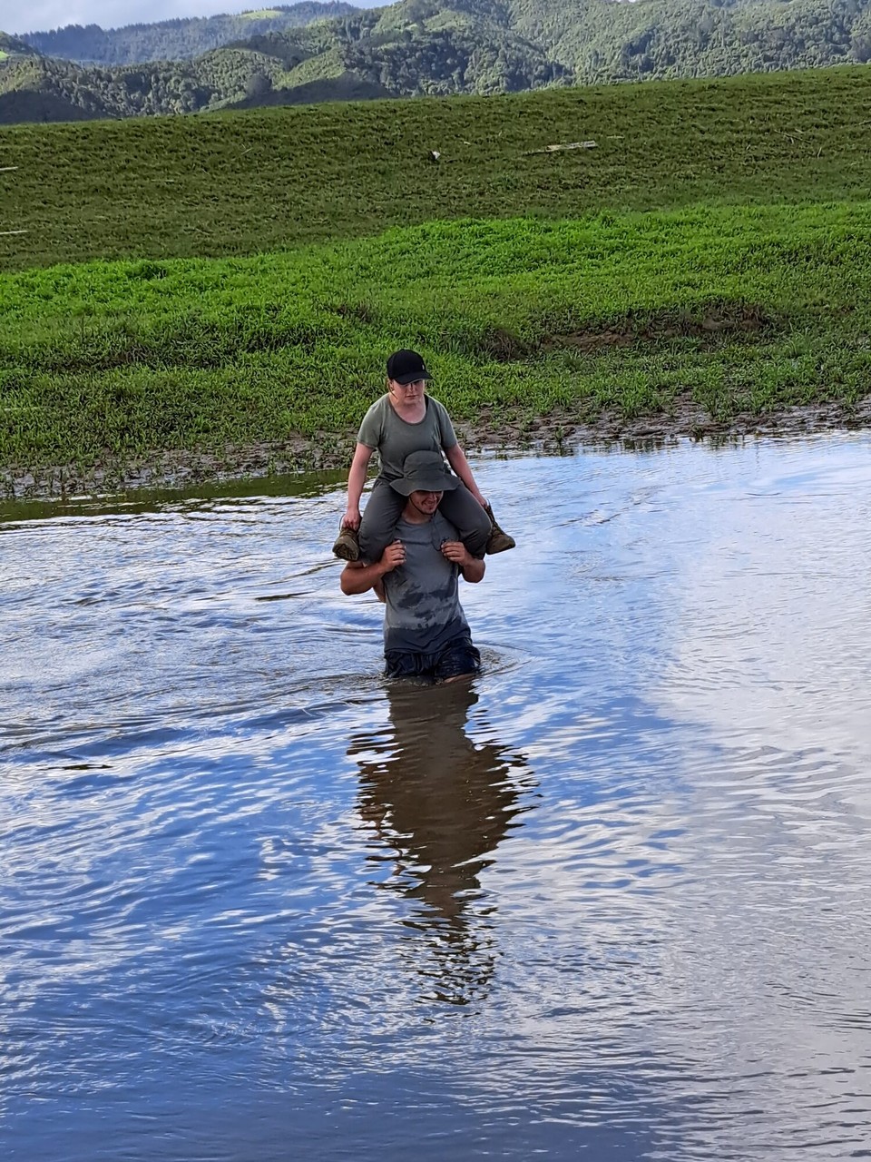 Neuseeland - Mercer - Für die kleingewachsenen geht es auch so 